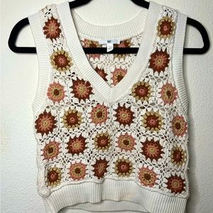 Cute crochet vest